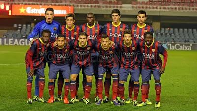 Barcelona juvenil A-3 Celtic-0