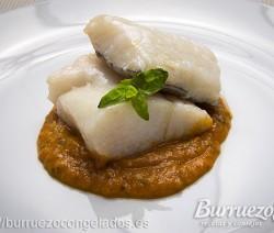 Bacalao con tomate dulce