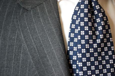 Review Traje en Raya diplomática gris de Fields.