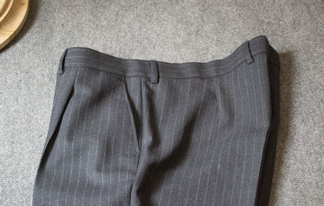 Review Traje en Raya diplomática gris de Fields.