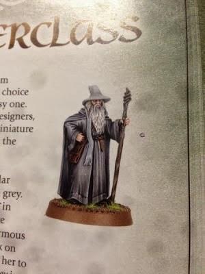 Nueva figura de Gandalf el Gris vislumbrada y el caso de 