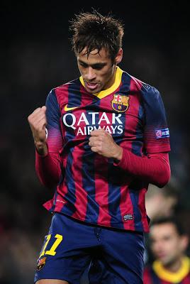 El Barcelona golea al ritmo de Neymar