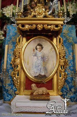 El Divino Pastor en los cultos de la Inmaculada de Arahal