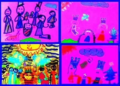 Así dibujan los niños/as la navidad