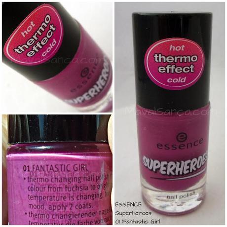 ESSENCE SuperHeroes Hot cold Thermo Effect 01 Fantastic Girl