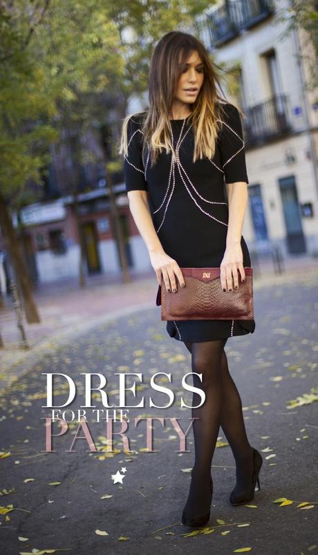 street style barbara crespo dress for the party rent la mas mona outfit fashion blogger