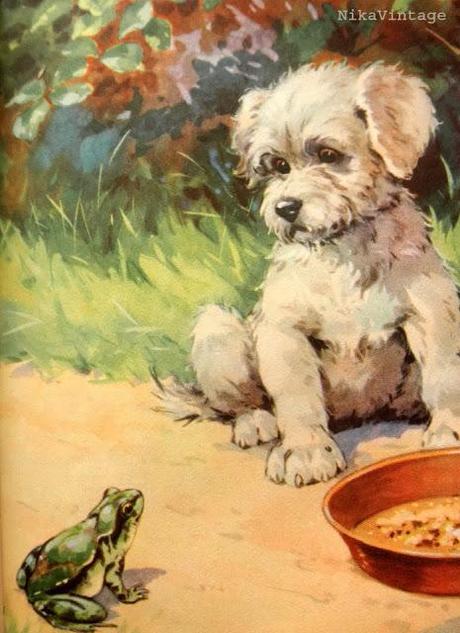 Blog hop! Macro del dia ... Perros Vintage