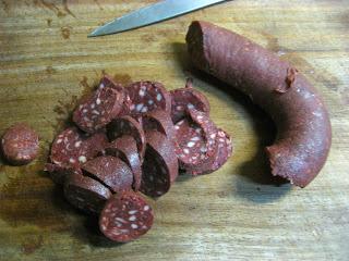 QUICHE DE BUTIFARRA NEGRA Y SETAS