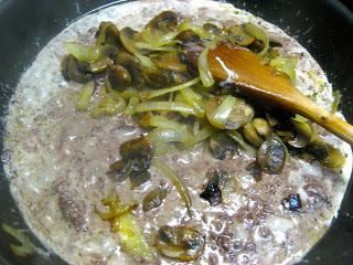 QUICHE DE BUTIFARRA NEGRA Y SETAS