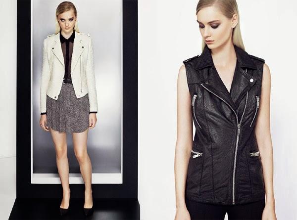 Mango Lookbook Diciembre 2.013 : Sencillez y color negro.