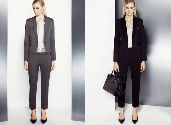 Mango Lookbook Diciembre 2.013 : Sencillez y color negro.