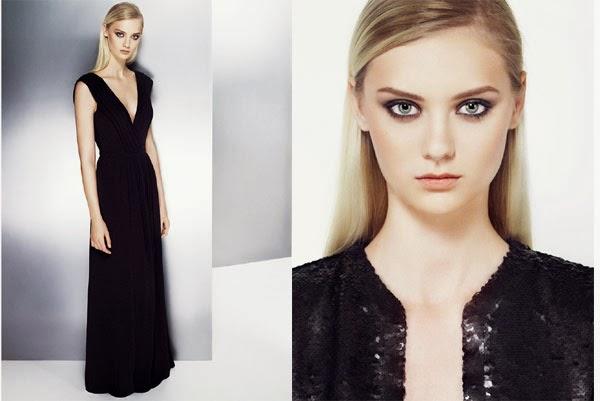 Mango Lookbook Diciembre 2.013 : Sencillez y color negro.