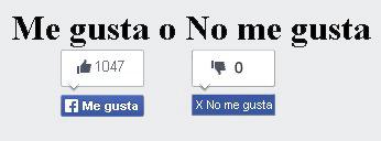 boton no me gusta