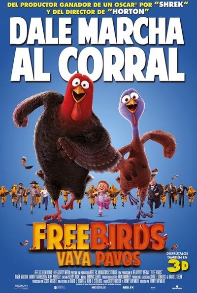 Free Birds (Vaya pavos). Una pavada de lección histórica