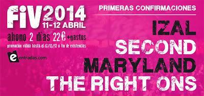FIV 2014 Confirma a Izal, Maryland, Second y The Right Ons