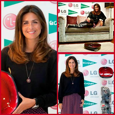 NURIA ROCA SE DESMELENA CON LOS HOM-BOT SQUARE DE LG. VIDEO