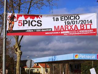 Gavá - Begues - El Sotarro - Begues - Gavá.  08/12/2013