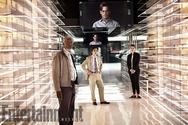 Primeras imágenes de 'Transcendence', con Johnny Depp y Morgan Freeman