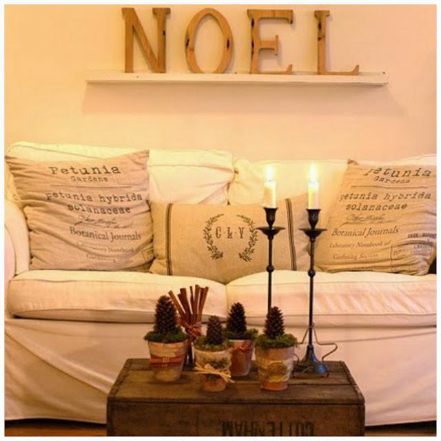 paletas de navidad: natural