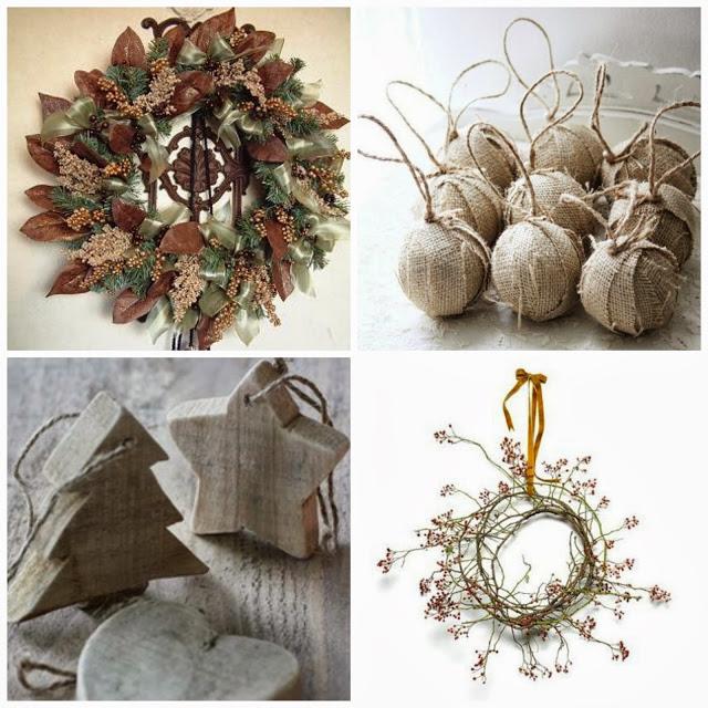 paletas de navidad: natural