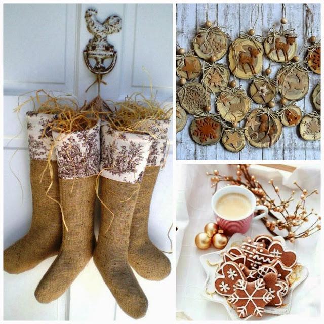 paletas de navidad: natural