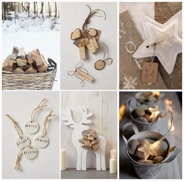 paletas de navidad: natural