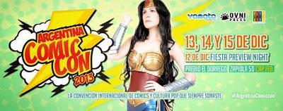 ARGENTINA COMIC CON 2013: Este fin de semana en Buenos Aires