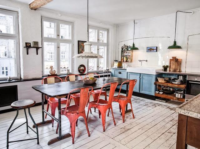 El estilo industrial no es frío ( y a las pruebas me remito)