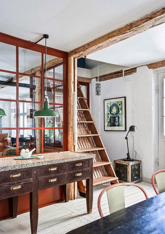 El estilo industrial no es frío ( y a las pruebas me remito)