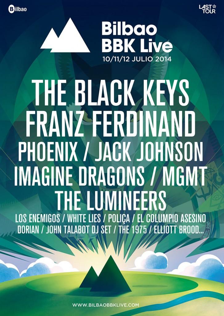 Bilbao BBK Live 2014 - nuevas confirmaciones