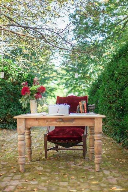 Un coqueto rincón con 'La Reina de Corazones'