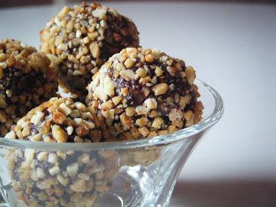 Receta de trufas de nutella al aroma de Frangelico