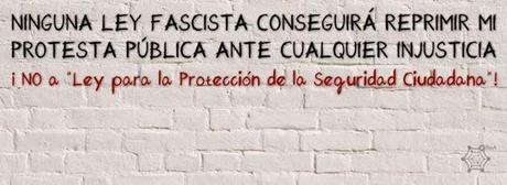 #14-D: CONCENTRACIÓN CONTRA LA REPRESIÓN DE LA PROTESTA SOCIAL.... ¿A que espera el PSOE para interponer recurso de inconstitucionalidad?