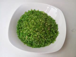 El arroz verde vietnamita