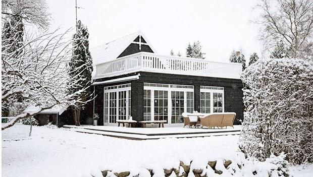 La navidad mas nórdica de una casa en el norte