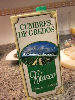 PESCADO EN SALSA DE ALMENDRAS