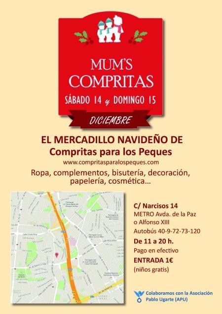 Mercadillo, quinto sorteo y planning para la próxima semana. FOLLETO MERCADILLO NAVIDAD450