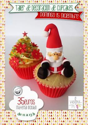 Talleres en Veloz: fondant, decoración navideña, agendas.....