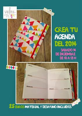 Talleres en Veloz: fondant, decoración navideña, agendas.....