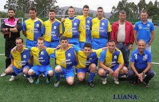 Penas de multa a tres jugadores del Luaña de Brión por agresión al colegiado