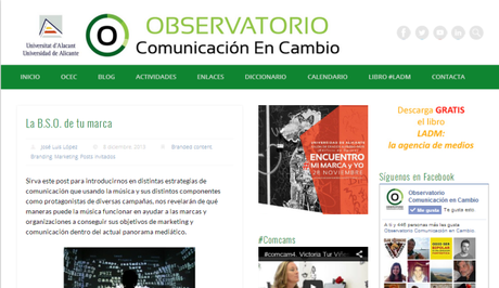 José Luis López, colaborador del Observatorio Comunicación en Cambio de UA.