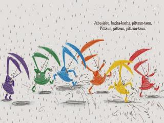 Un libro japonés maravilloso sobre la lluvia