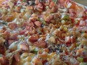 Pizza pollo curry