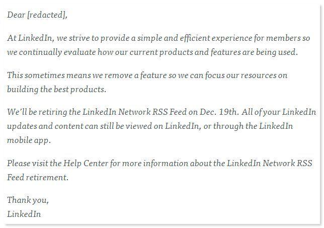 linkedin-rss-feed-email