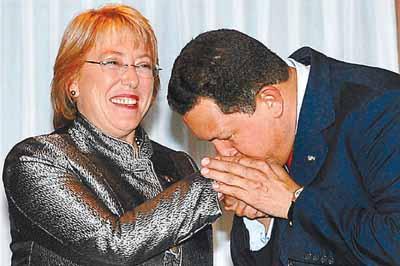 Bachelet la cuota de Fidel Castro en Chile