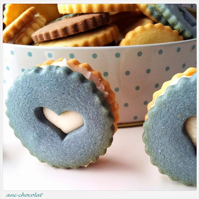 Galletas con cremita de limón