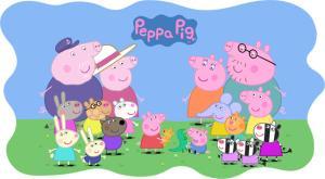 peppa pig and her friends
