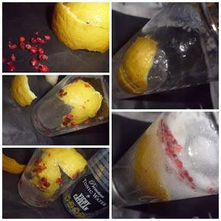 Gin Tonic a la Pimienta Rosa gin tonic
