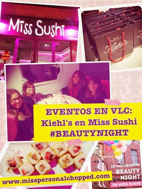 EVENTOS EN VLC: Kiehl's en Miss Sushi!