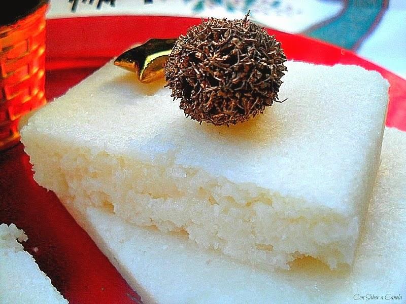 Turrón de coco (con o sin chocolate)